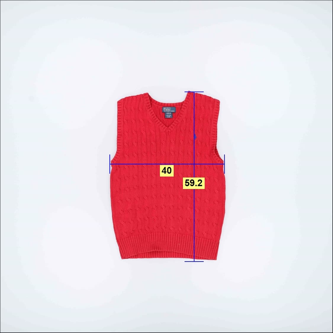 M 폴로 키즈 케이블 조끼 0402H1 상품이미지6