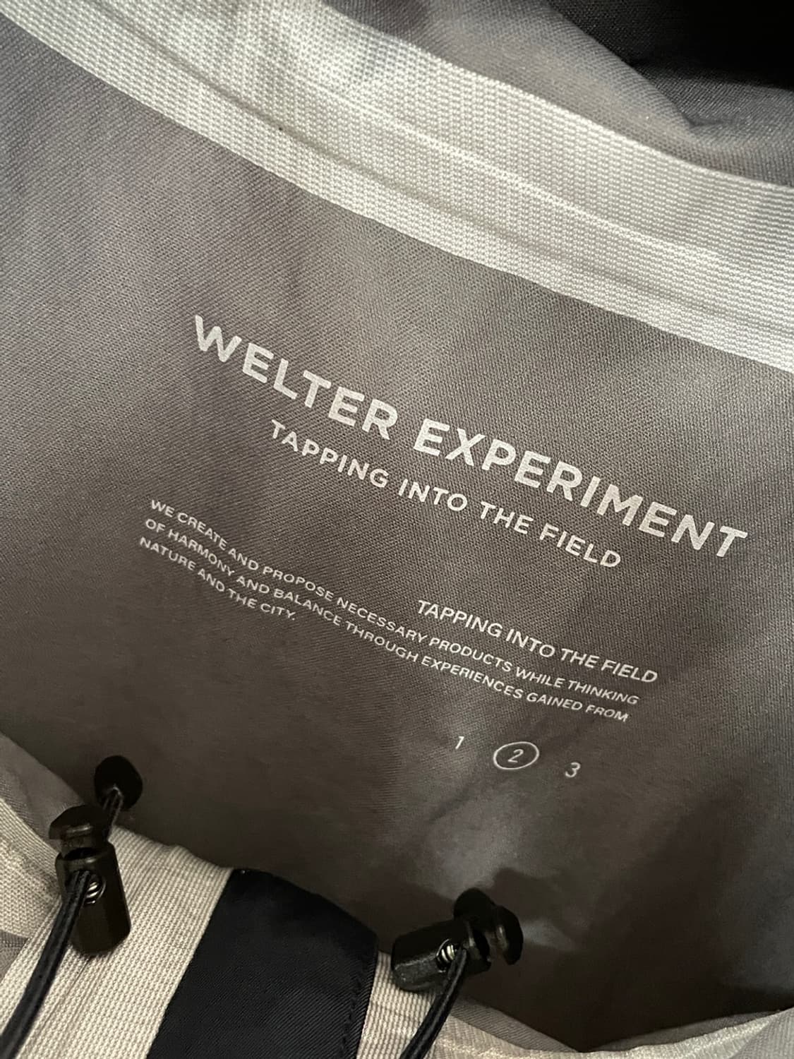 웰터 익스페리먼트 유틸리티 바람막이 자켓  상품이미지9