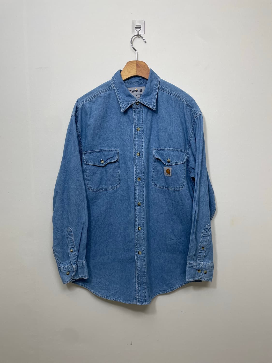 칼하트 데님 셔츠 S1 상품이미지1