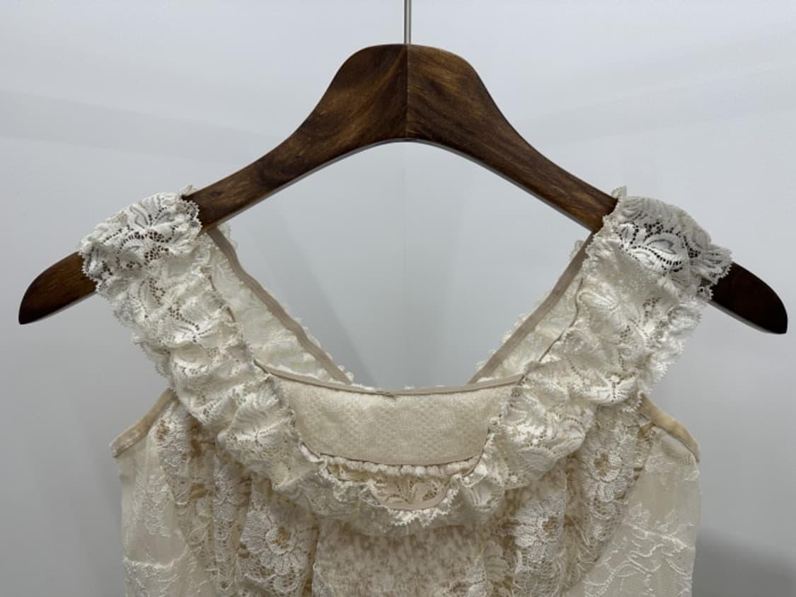 GRACE CONTINENTAL 크로셰 베스트 (M) 상품이미지2