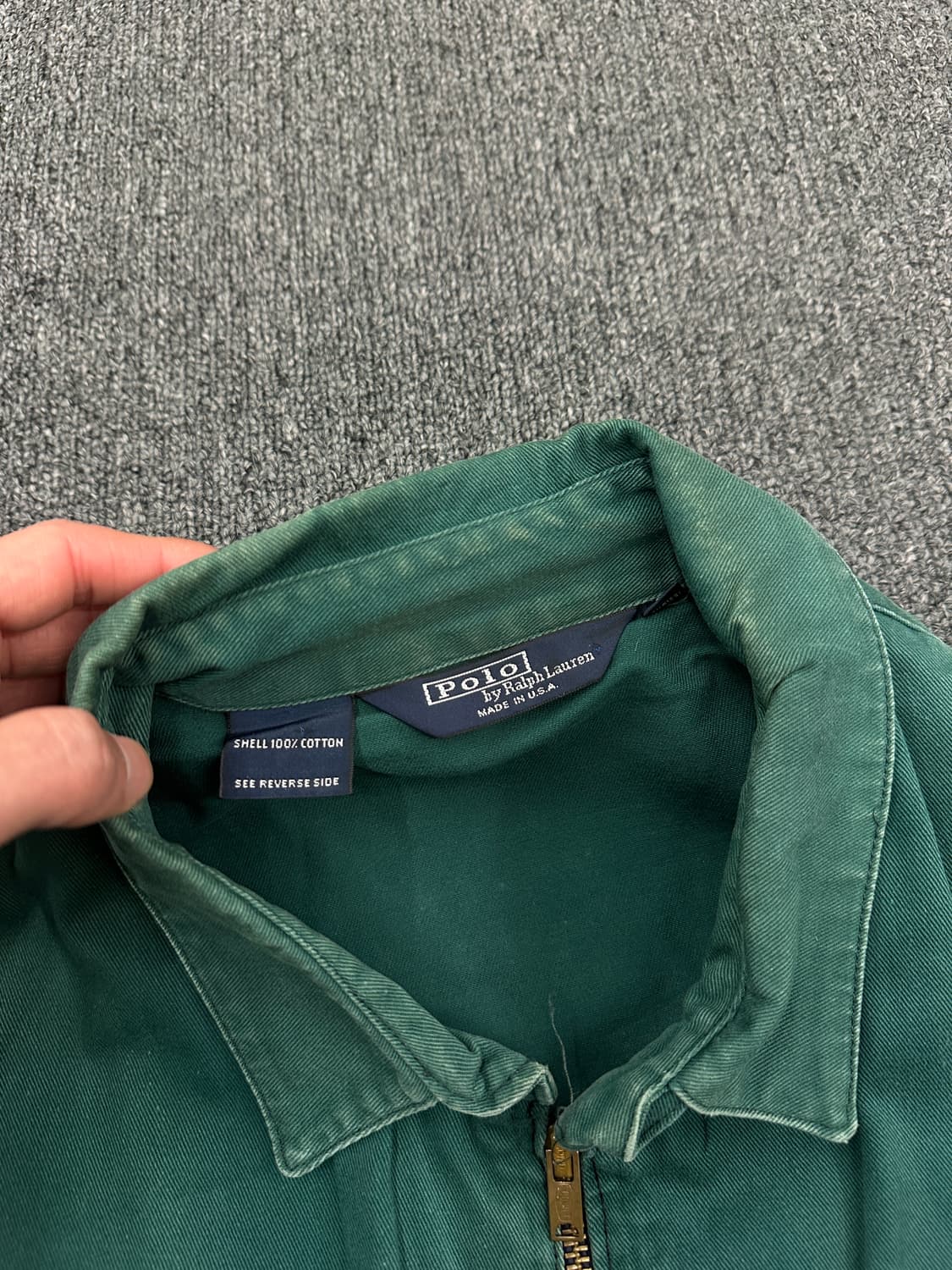 L) 폴로 랄프로렌 스윙탑 자켓 그린 상품이미지6