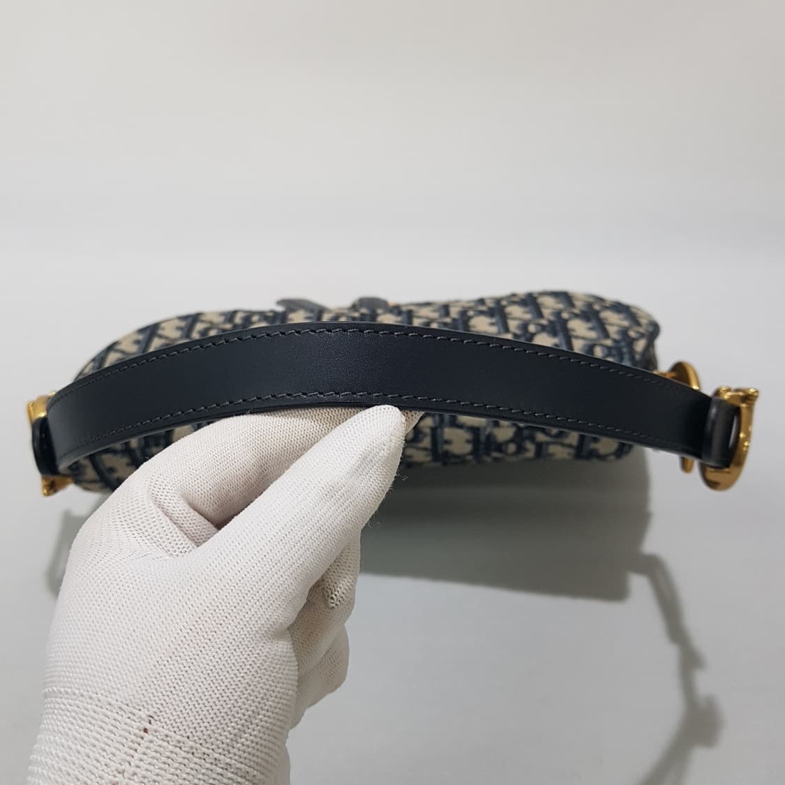 디올 오블리크 새들백 미디움+캔버스 스트랩 세트 상품이미지6