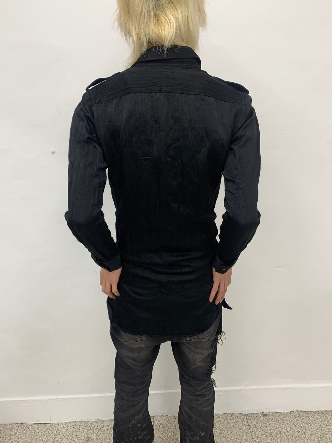 Tornado Mart satin waxed wrinkled archiv 상품이미지8