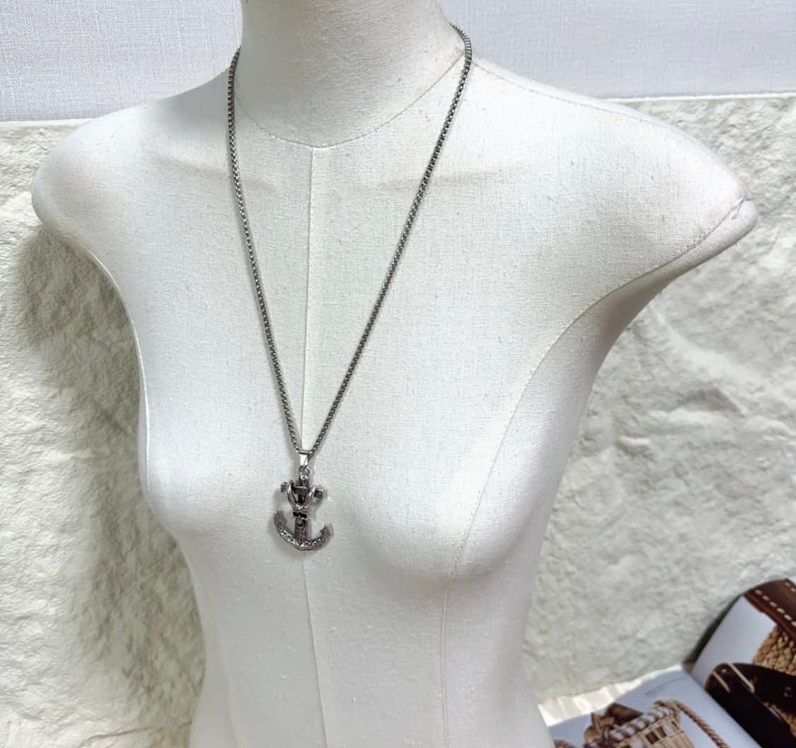 해골 앵커 목걸이 상품이미지1