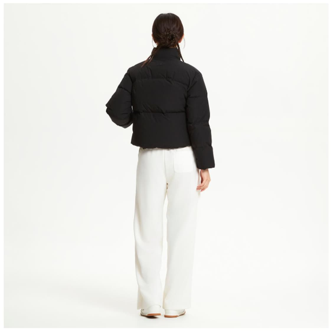 뉴발란스 액티브 숏 구스 다운 블랙 상품이미지6