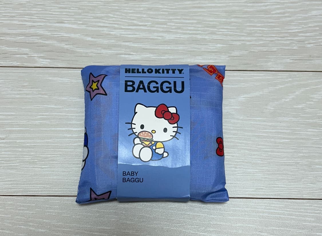 헬로키티 바쿠 베이비 햄버거 장바구니 + 락토핏 콜라보 장바구니 상품이미지2