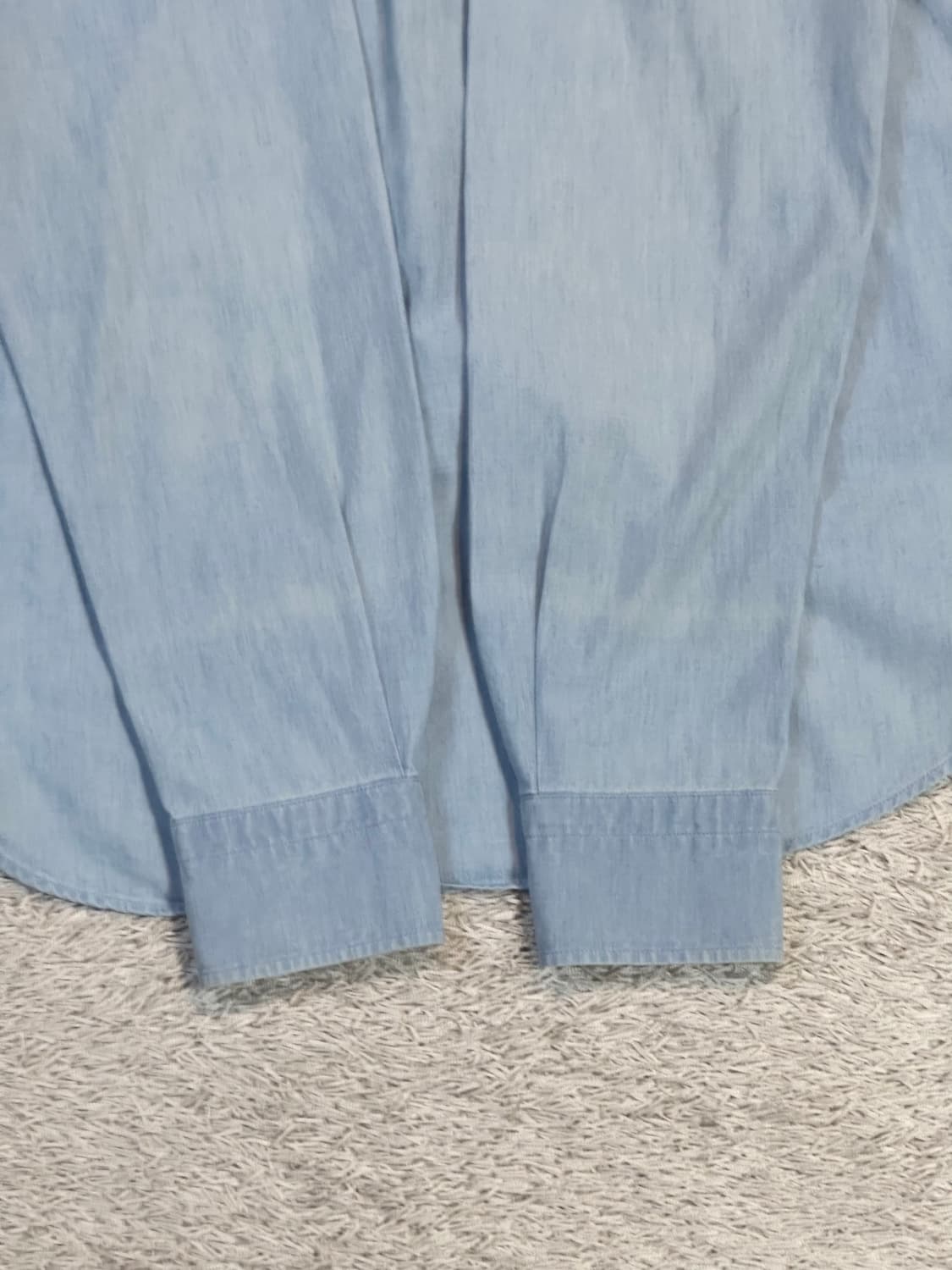 메종키츠네 폭스 헤드 패치 클래식 셔츠 41 상품이미지6