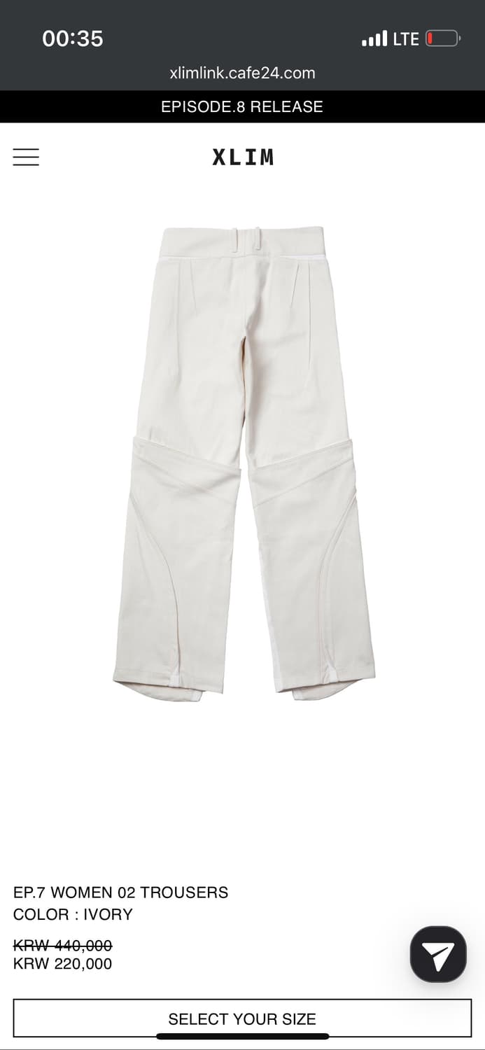 EP.7 WOMEN 02 TROUSERS 상품이미지2