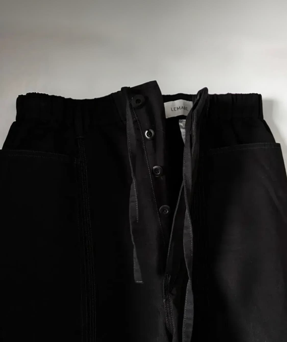 ​[풀박스급] 르메르 LEMAIRE 가먼트 다이 코튼 린넨 파티그 팬츠  상품이미지4