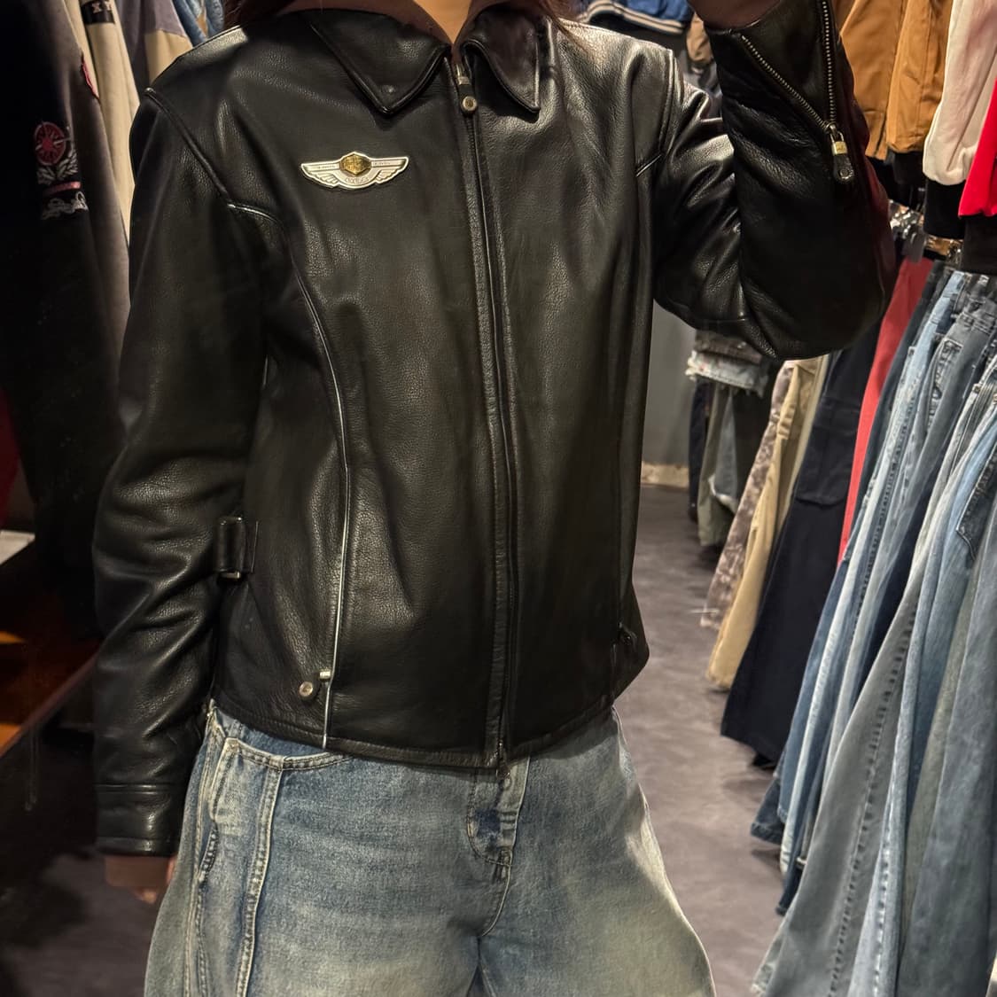 [IM]할리 데이비슨 레더자켓 상품이미지4