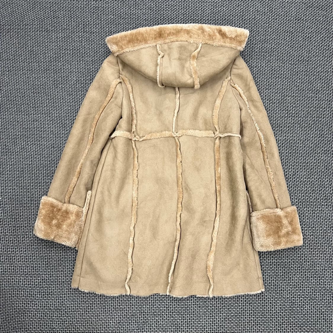 빈티지 무스탕 더플코트 상품이미지4