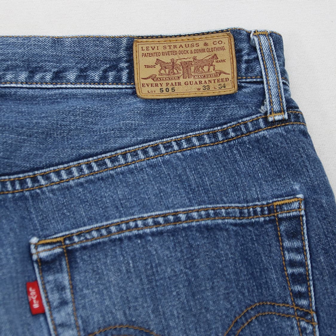 (착용컷) 리바이스 505 (남성용 32.5) 상품이미지8
