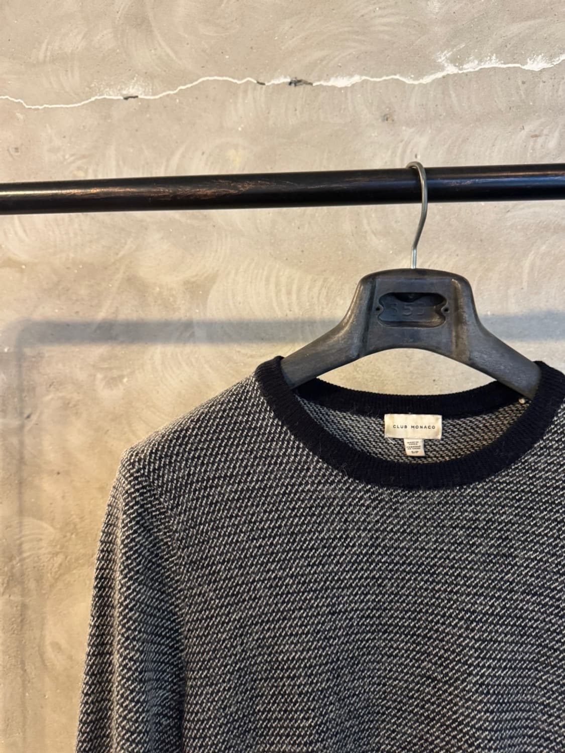 클럽모나코 크루넥 니트 100 상품이미지2