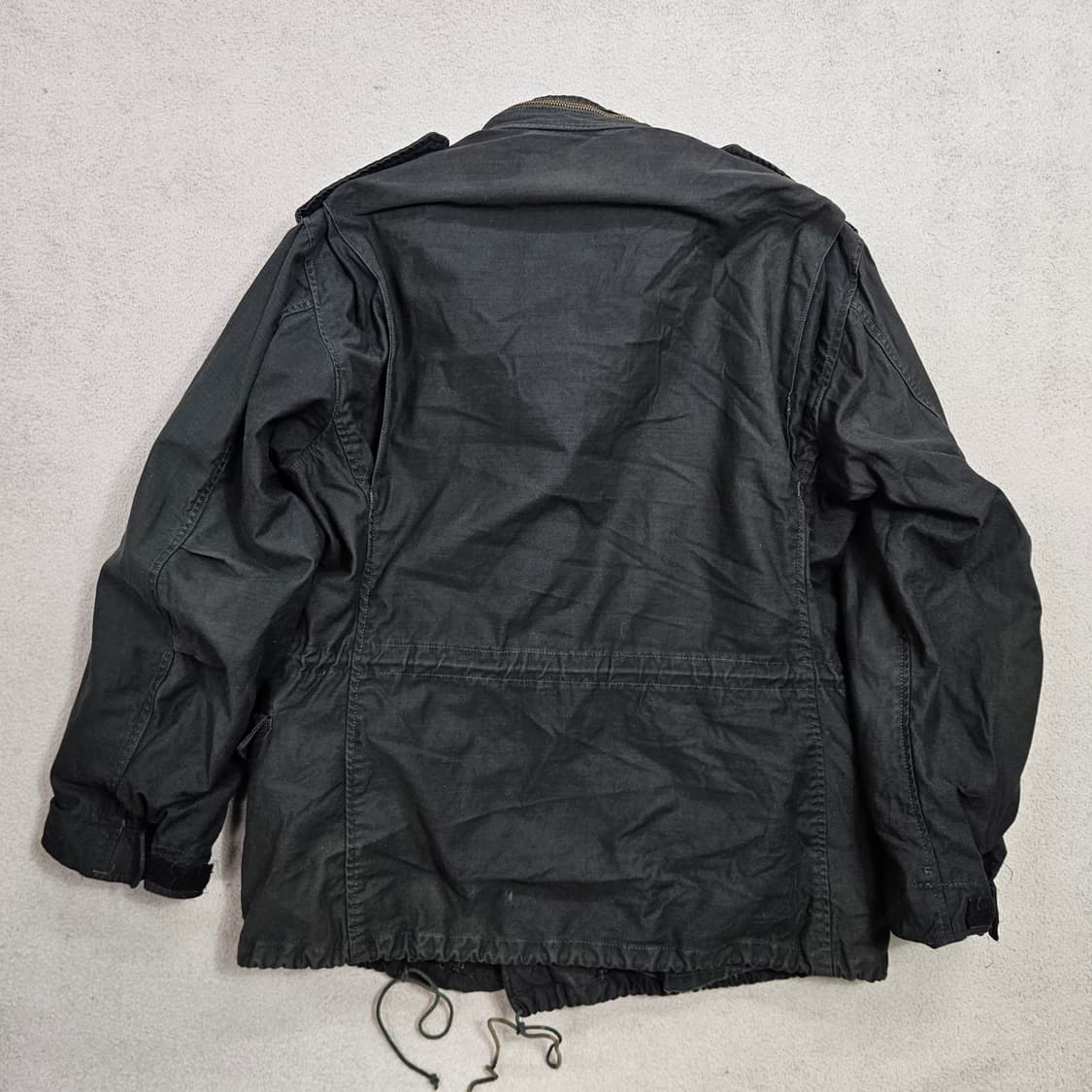 미군 m65 필드 자켓 블랙 다잉 3세대 상품이미지3