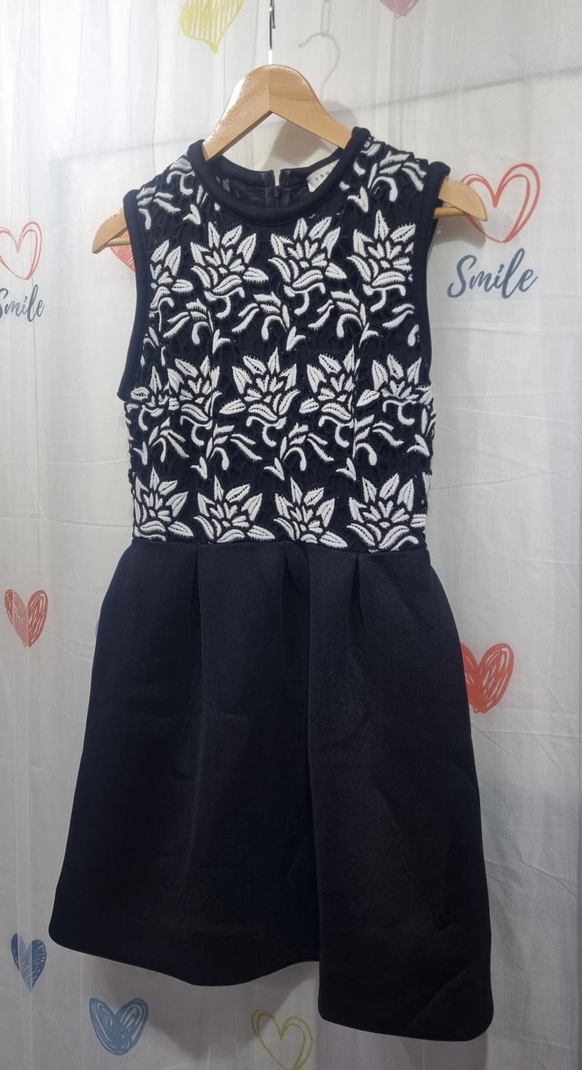 정품) 산드로 레이스 원피스  상품이미지2