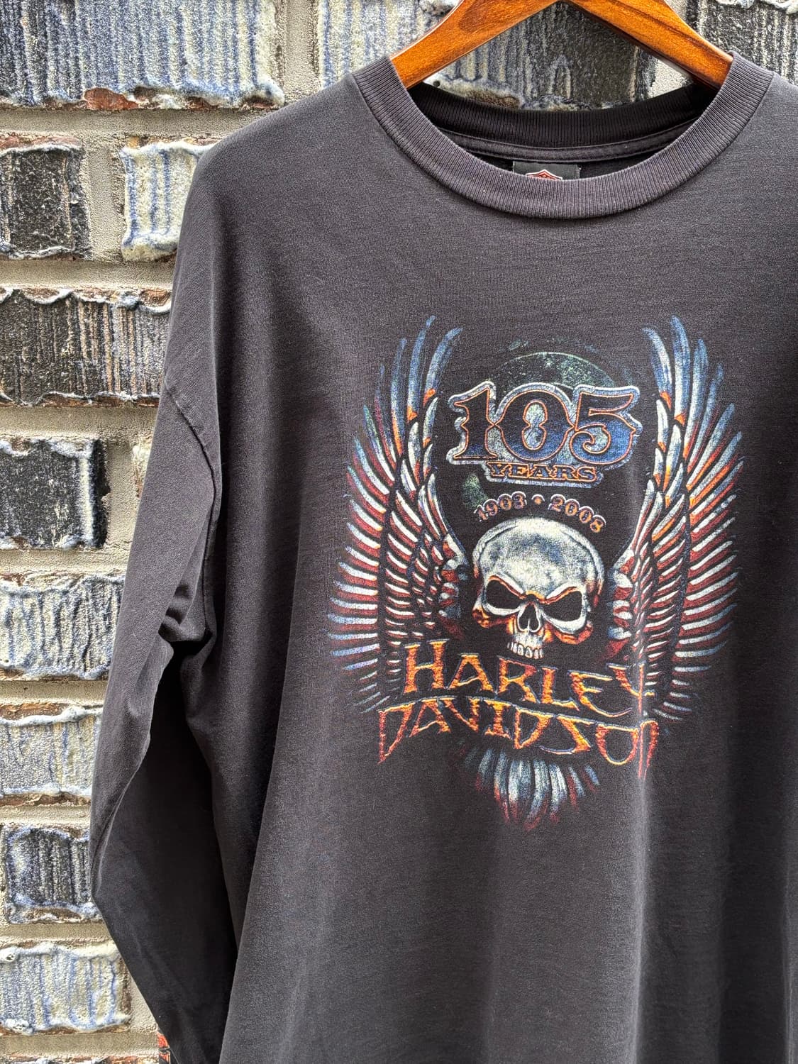 할리데이비슨 105주년 롱슬리브 상품이미지3