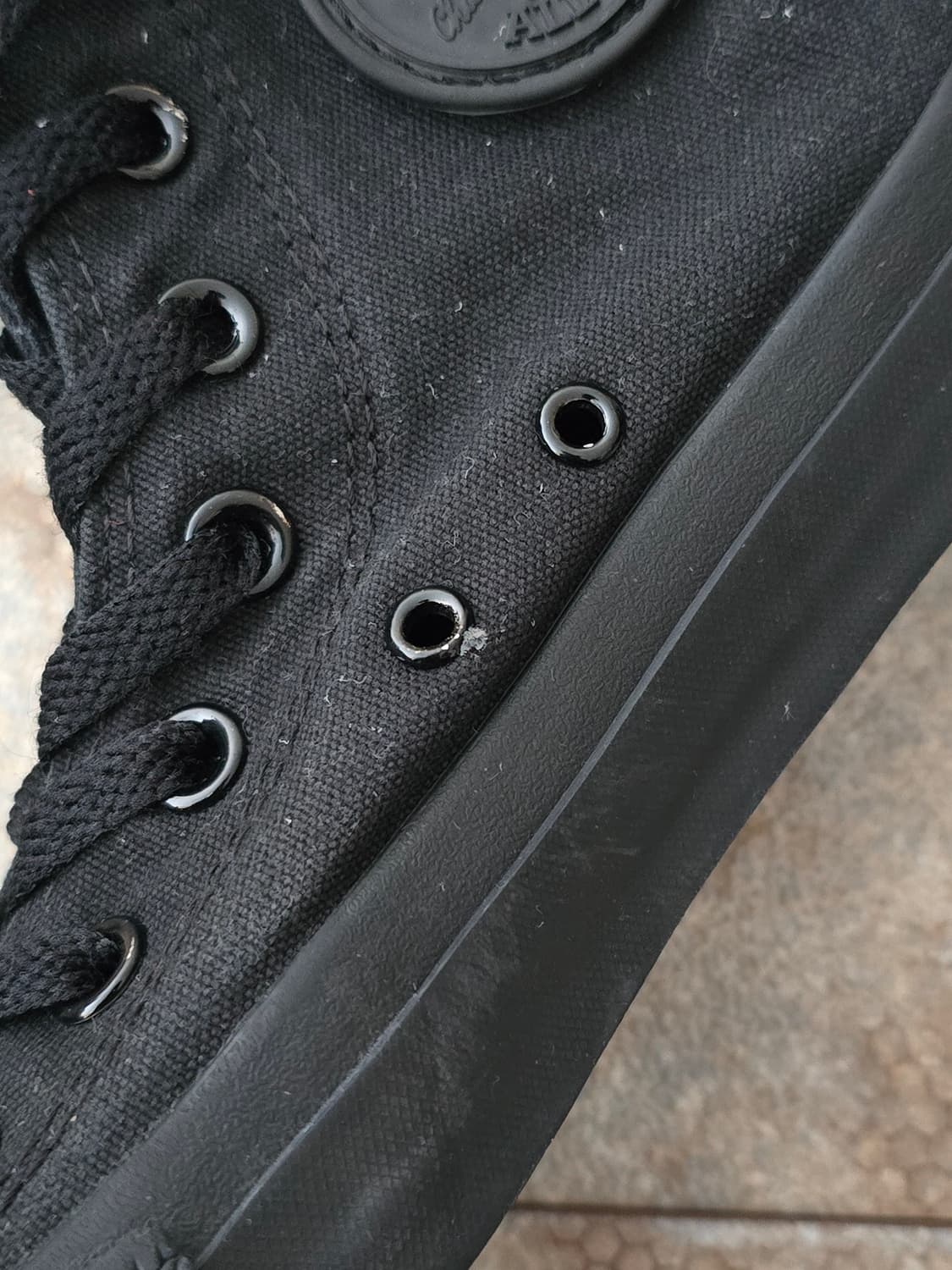 (240)컨버스 척테일러 올스타 하이 블랙 상품이미지6