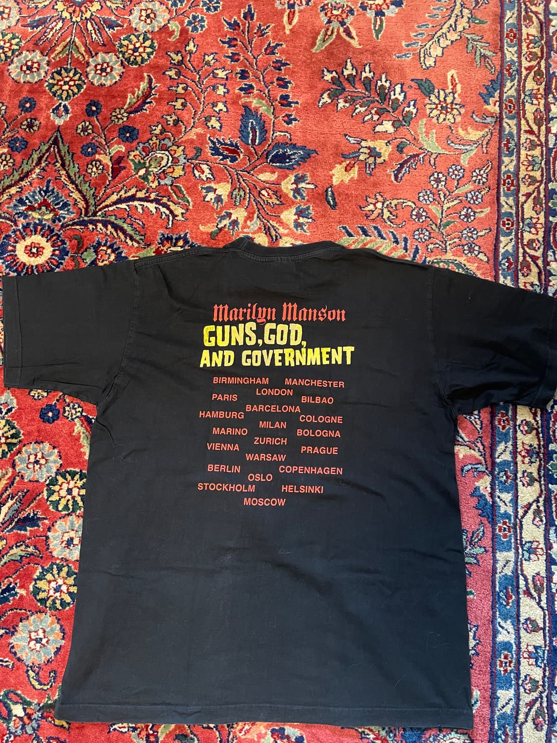 00s 2000 Marilyn manson Tour T-Shirt 상품이미지2