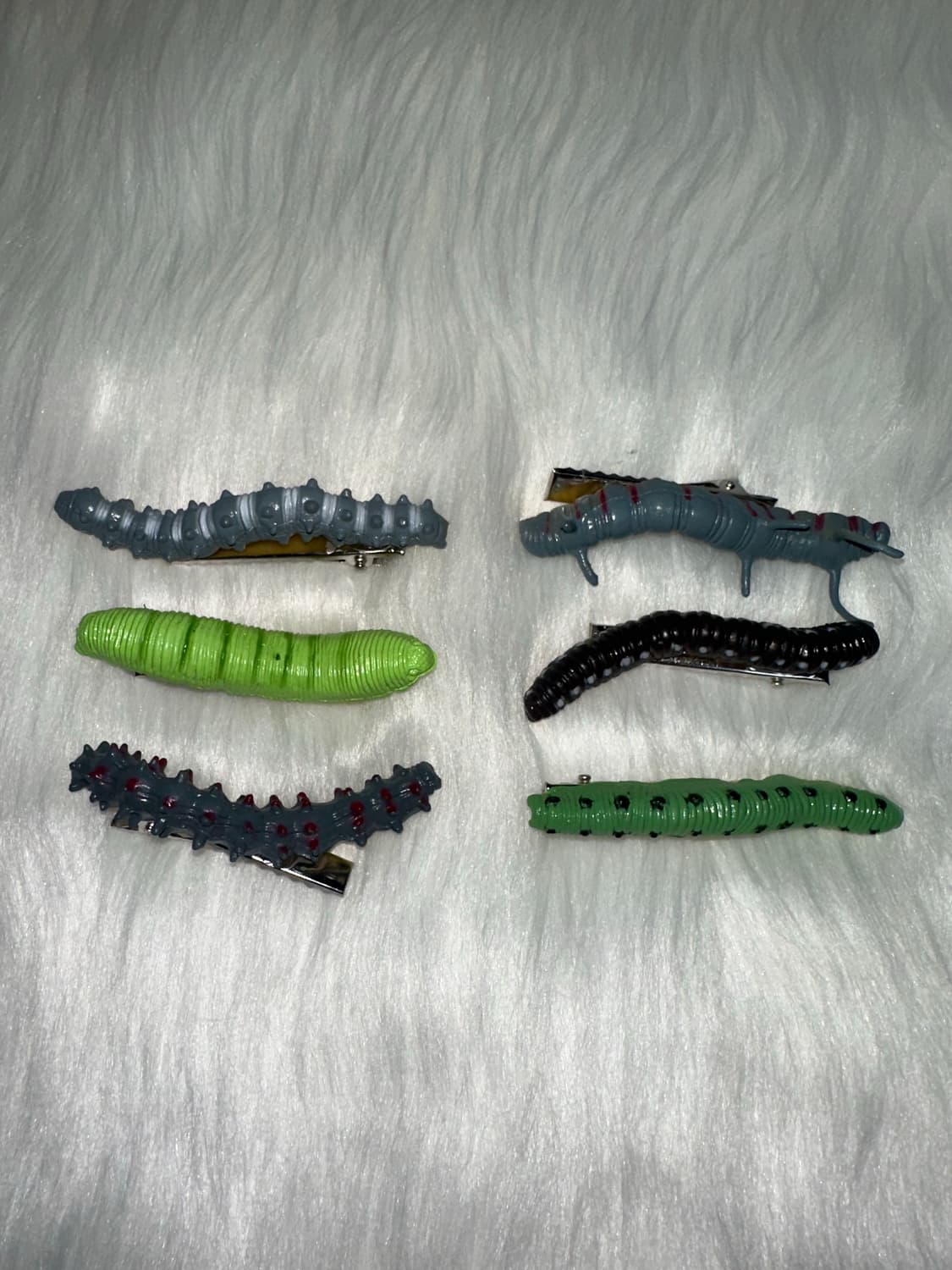 애벌레 헤어핀 상품이미지1