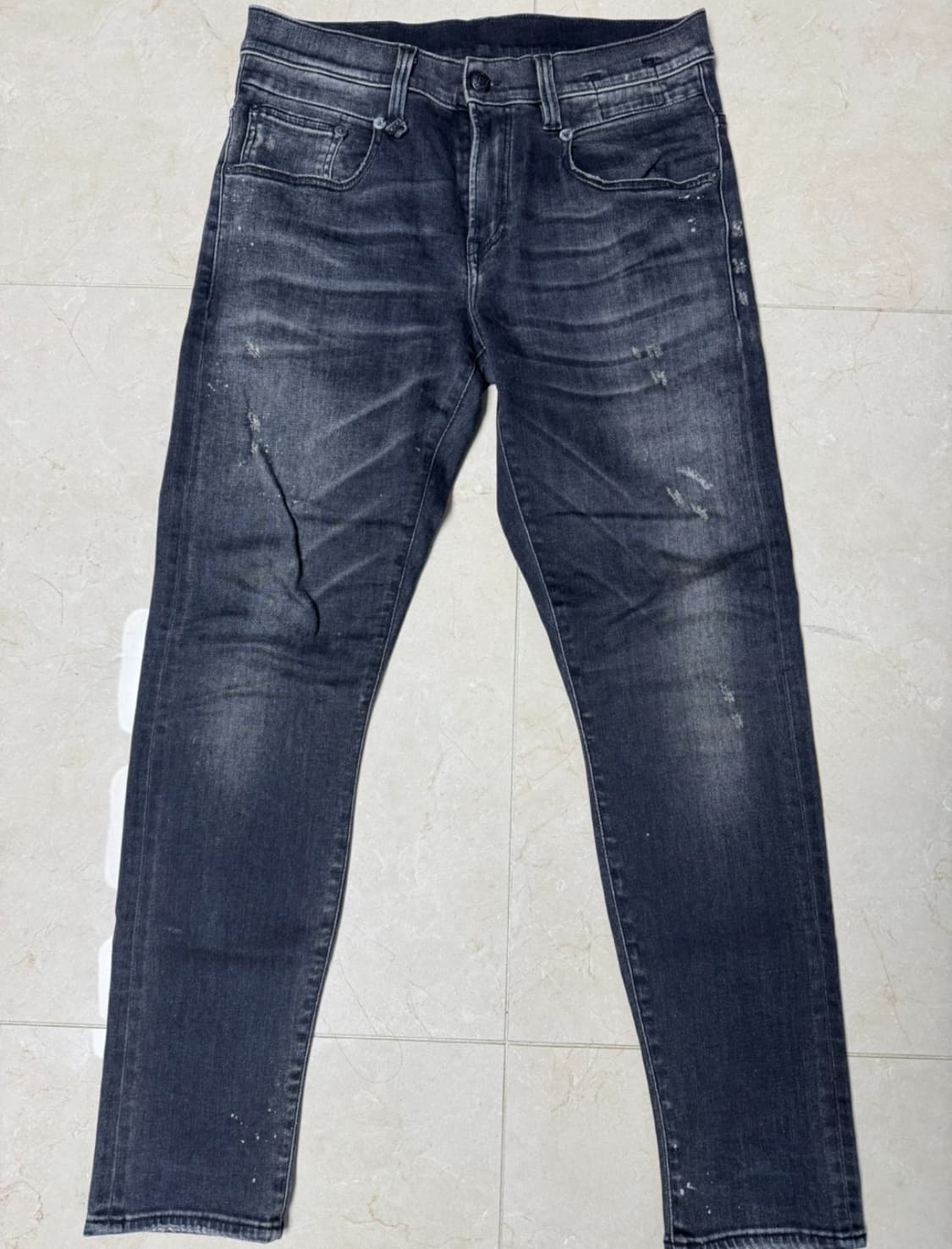 R13 블랙워싱데님(boy핏) 상품이미지1