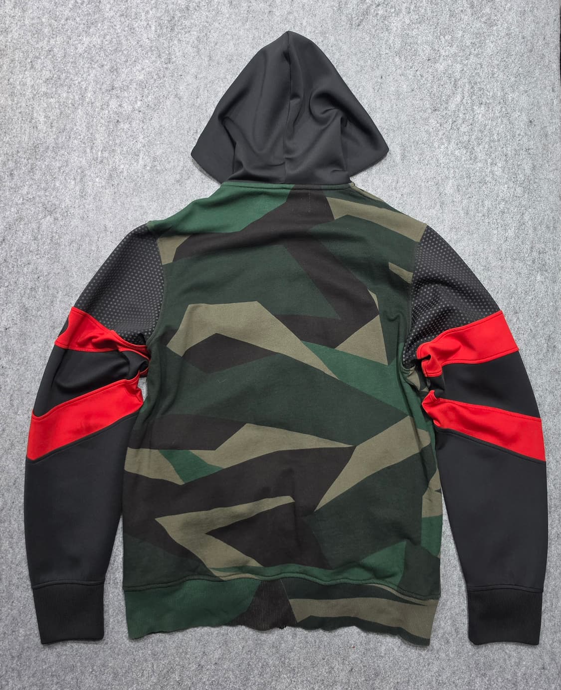 하이드로겐 카모플라쥬 카모 스컬지퍼 투웨이 후드집업 XL 상품이미지2