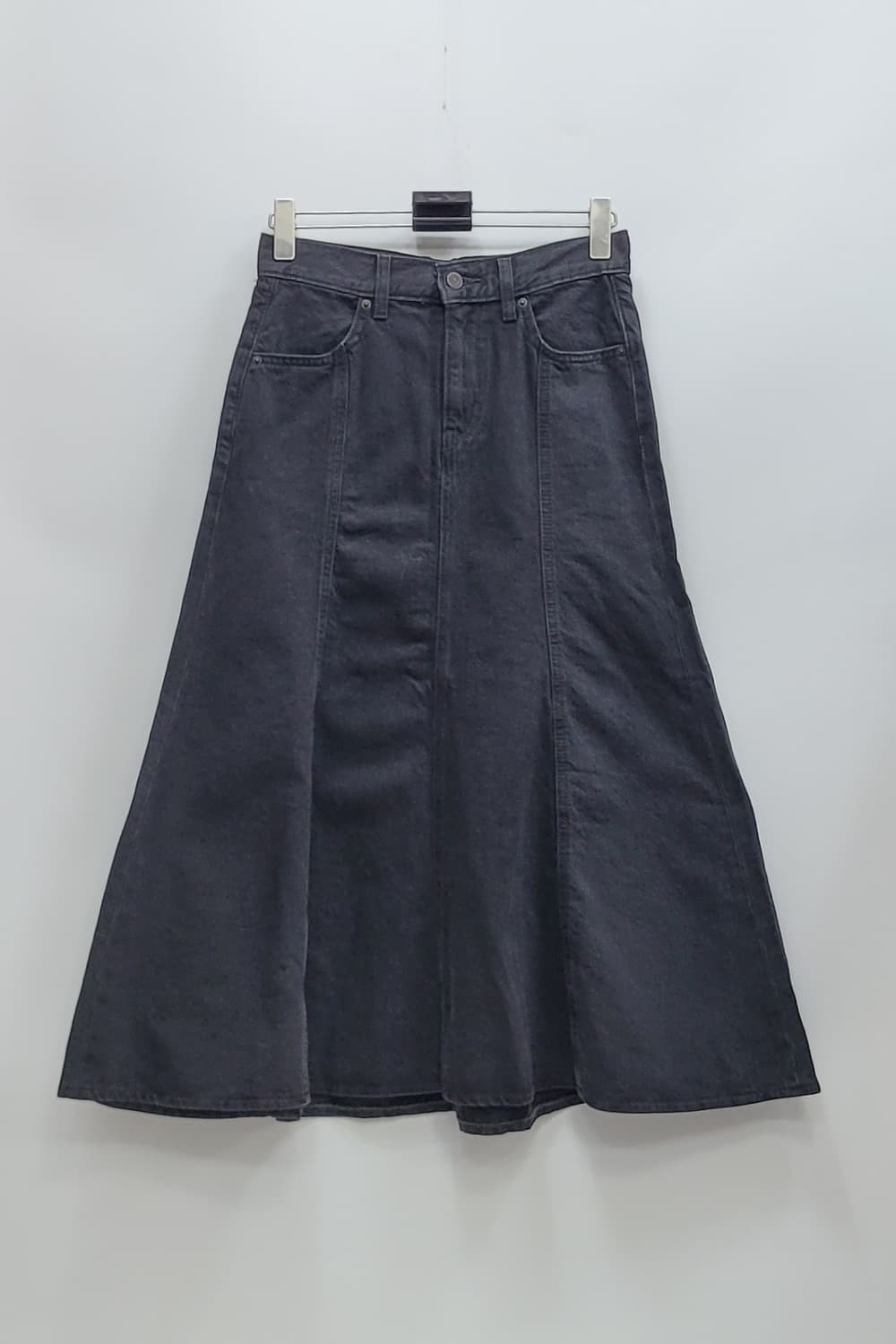 LEVI'S 리바이스 블랙진 데님 스커트 / 여 26 
 상품이미지1