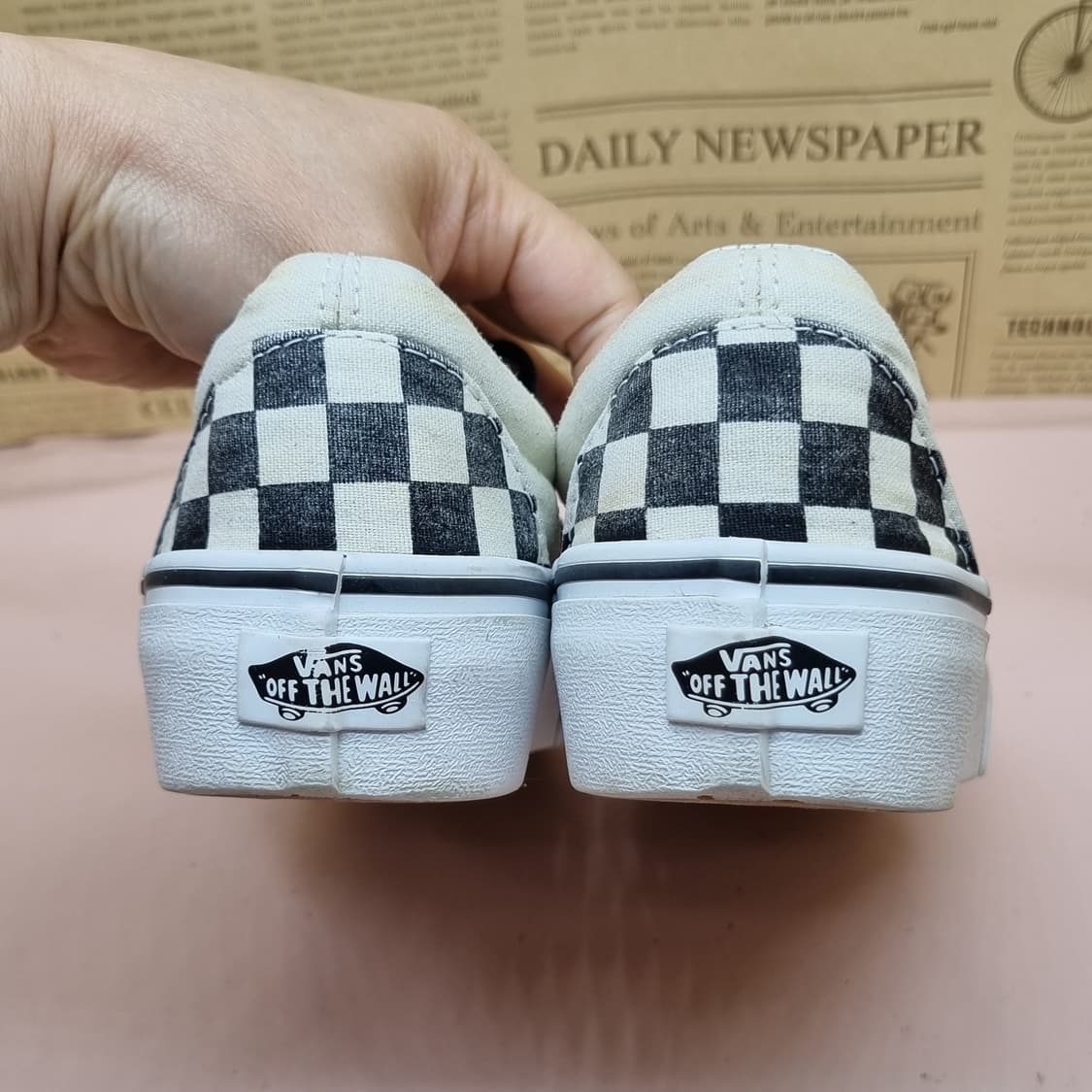 반스 체커보드 클래식 슬립온 230 상품이미지4