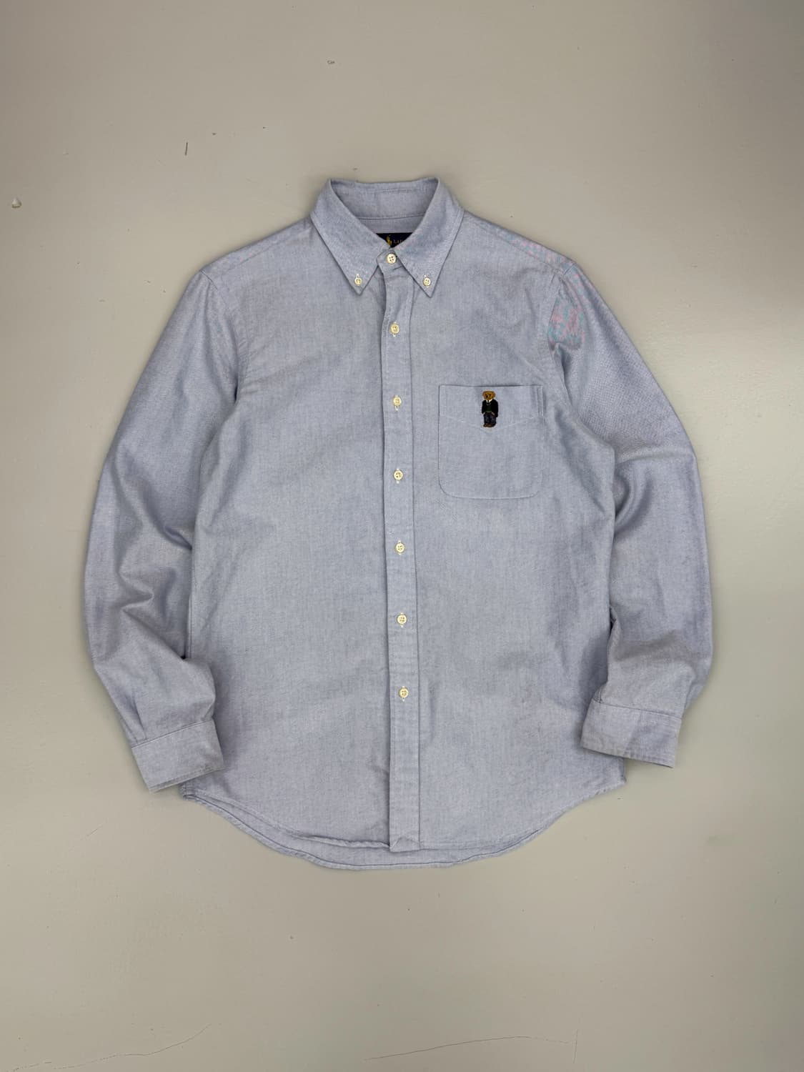 폴로 랄프로렌 루즈핏 신형 폴로베어 스카이블루 셔츠 상품이미지1