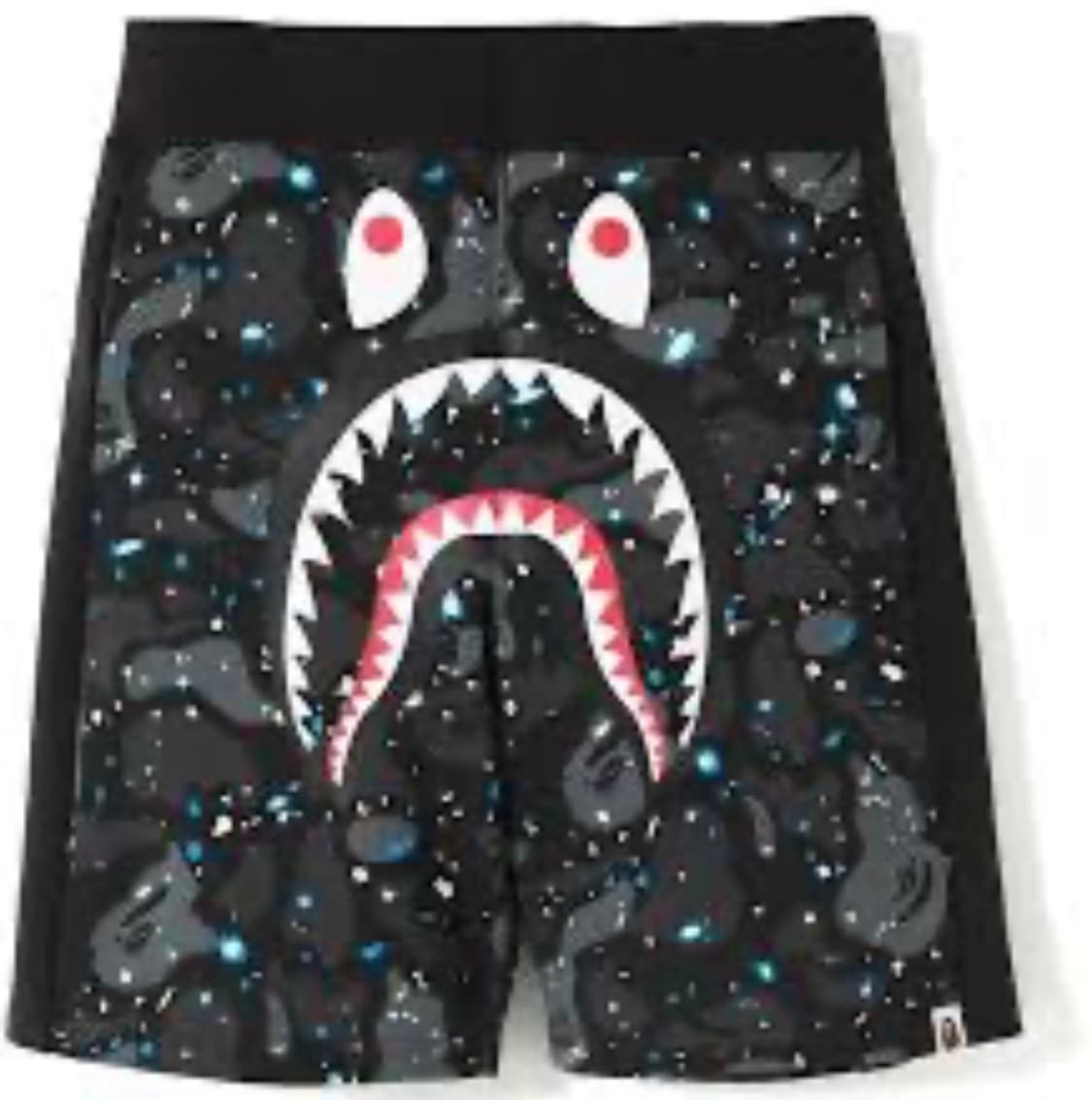 베이프 샤크 스페이스 카모 숏팬츠  새상품 상품이미지1