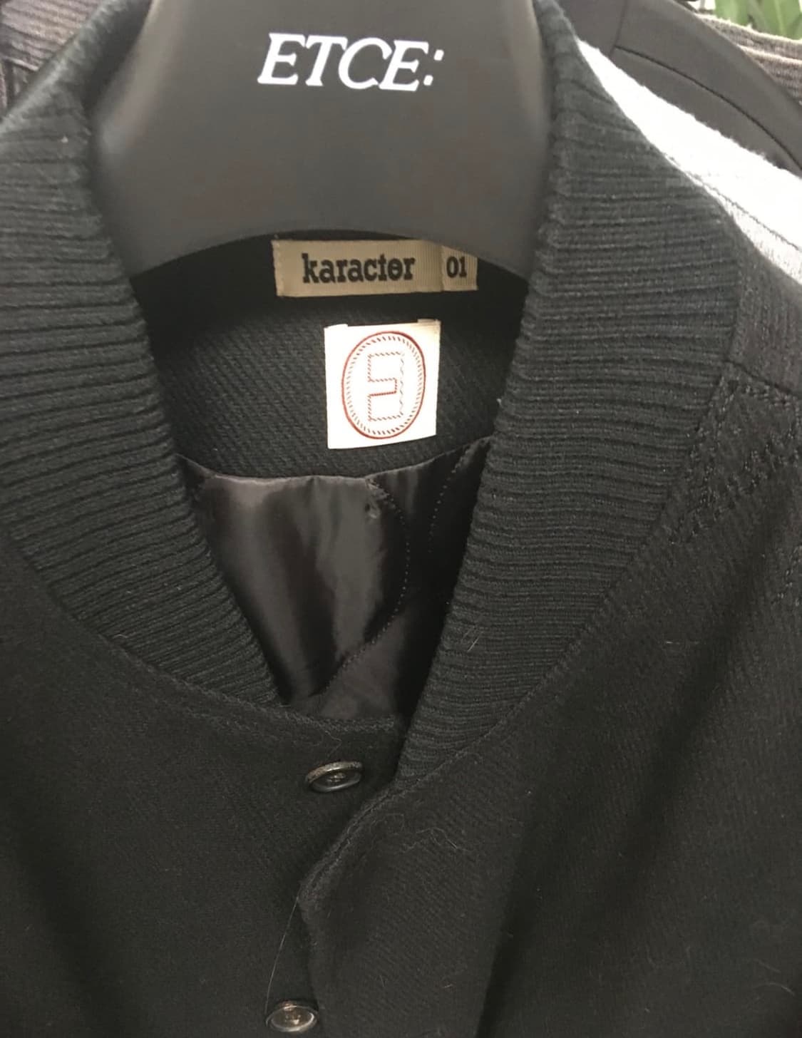 카락터 울 블루종 자켓 01 사이즈 상품이미지3