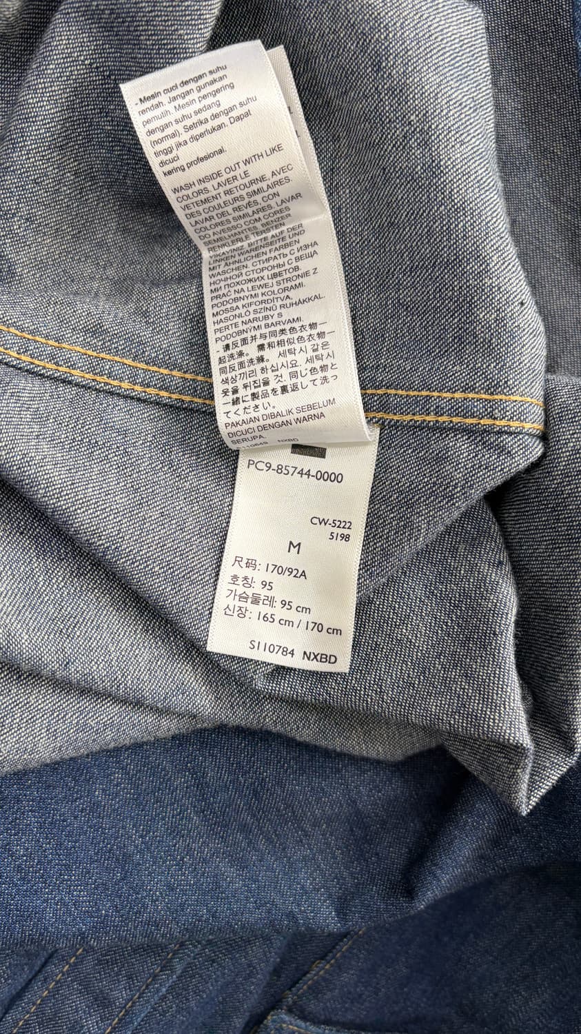 [M]리바이스 클래식 웨스턴 데님 셔츠 상품이미지10