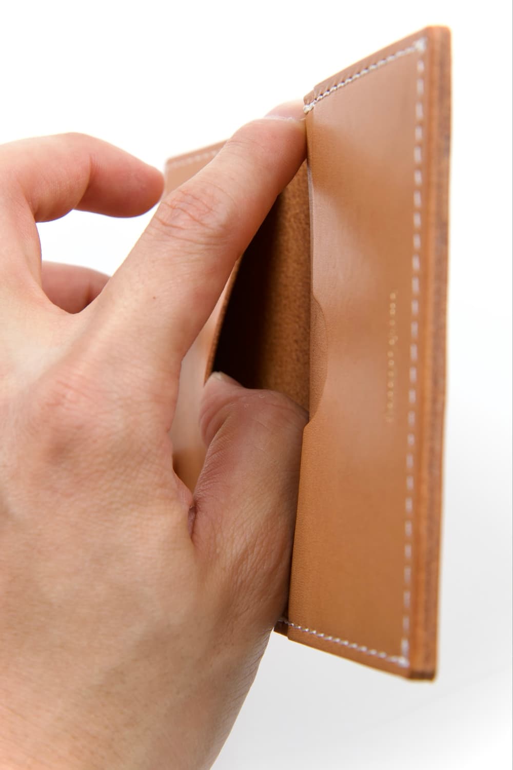 Hender Scheme 폴디드 카드 케이스 내추럴 상품이미지5