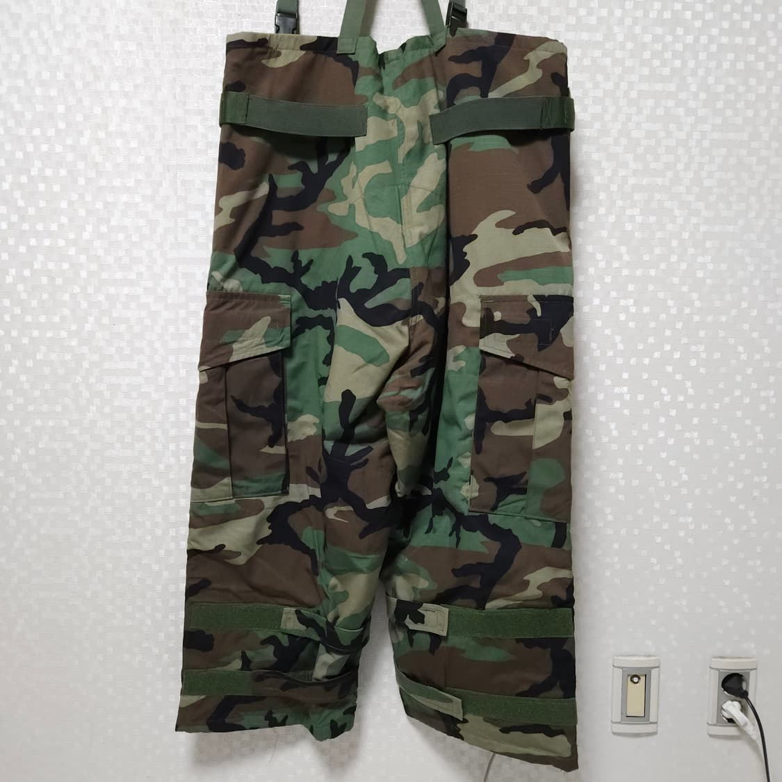 미군 밀리터리 방호복 멜빵 바지 상품이미지4