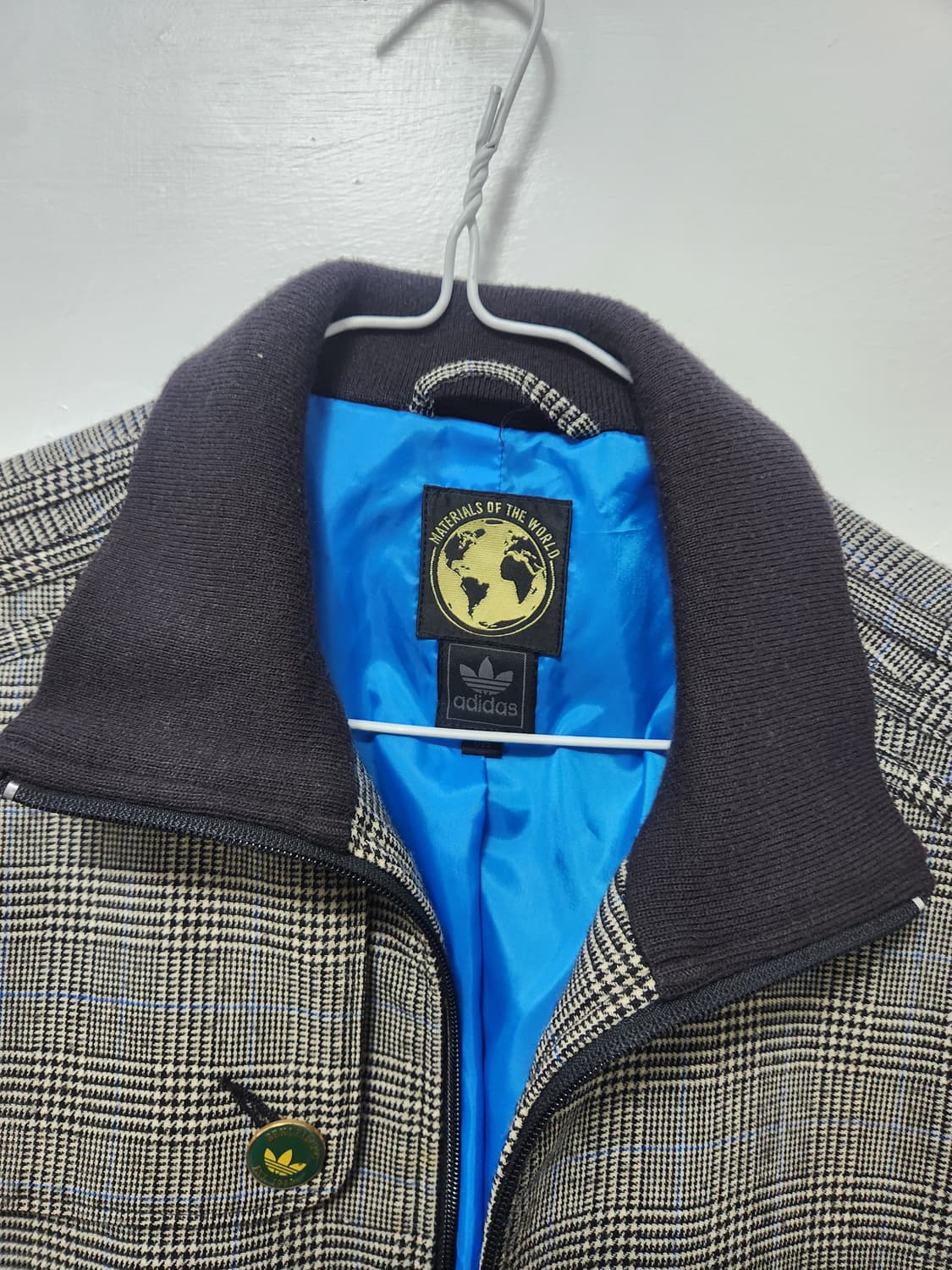 아디다스 체크 패턴 자켓 상품이미지3