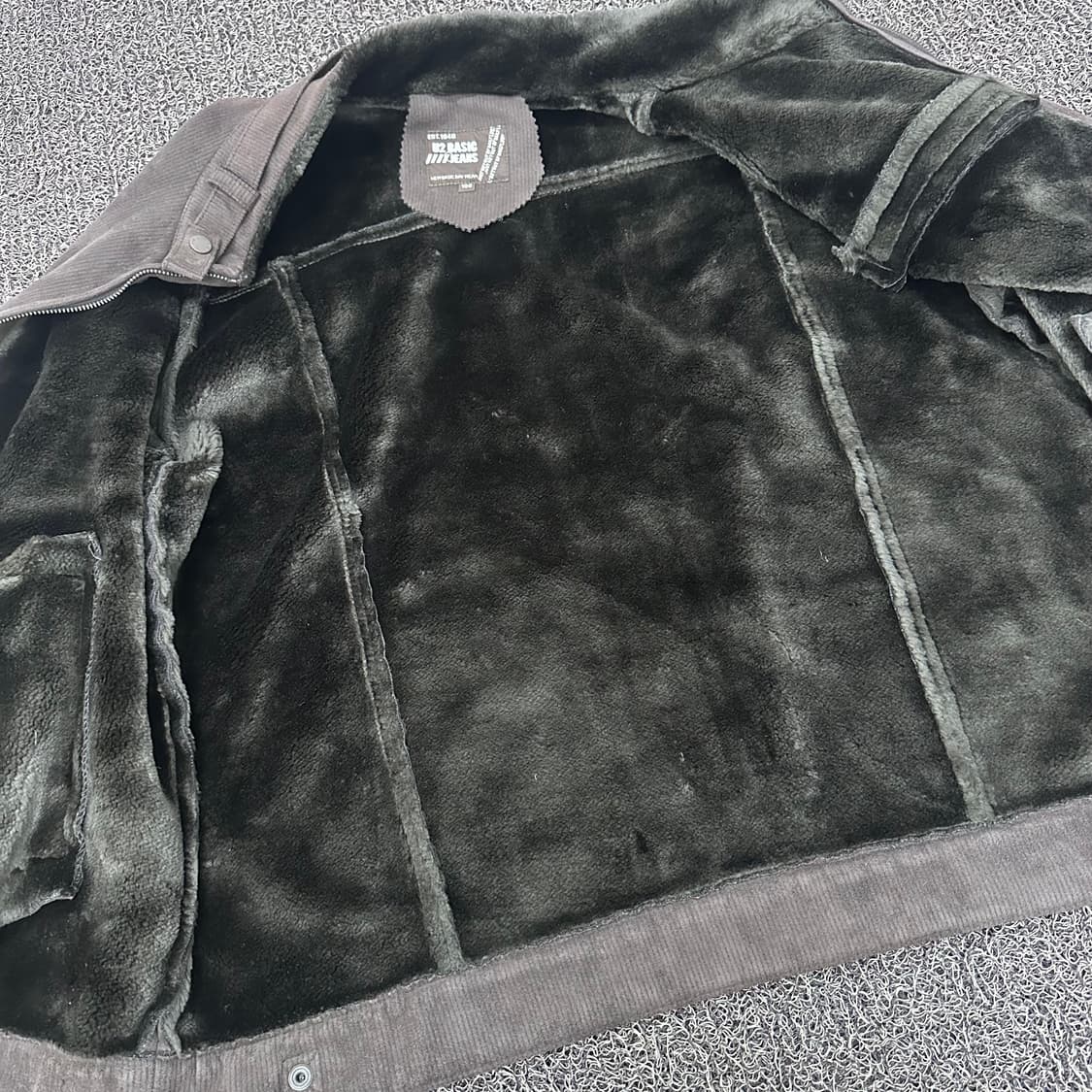 U2 BASIC JEANS 스웨이드 브라운 자켓 105(XL) 상품이미지9