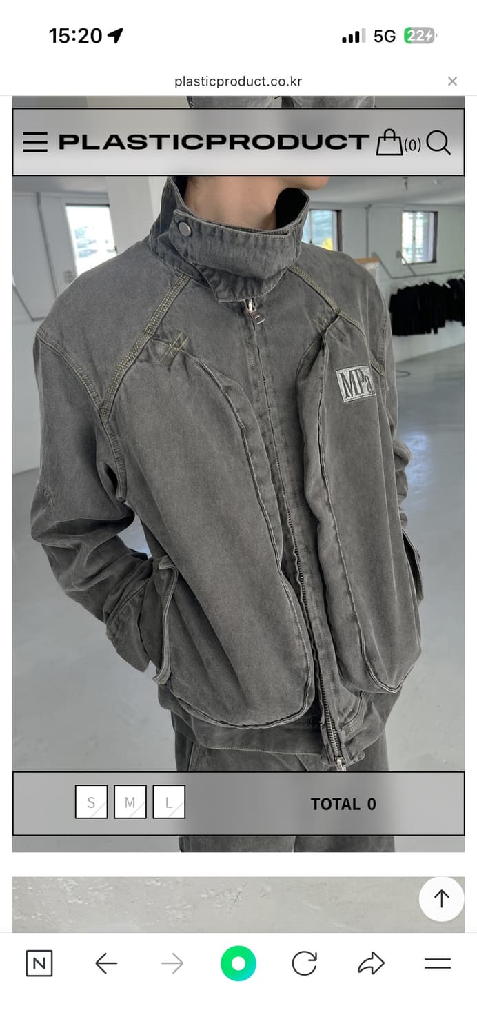 MPa 3D MODS JACKET (ASPHALT) Size L 상품이미지1