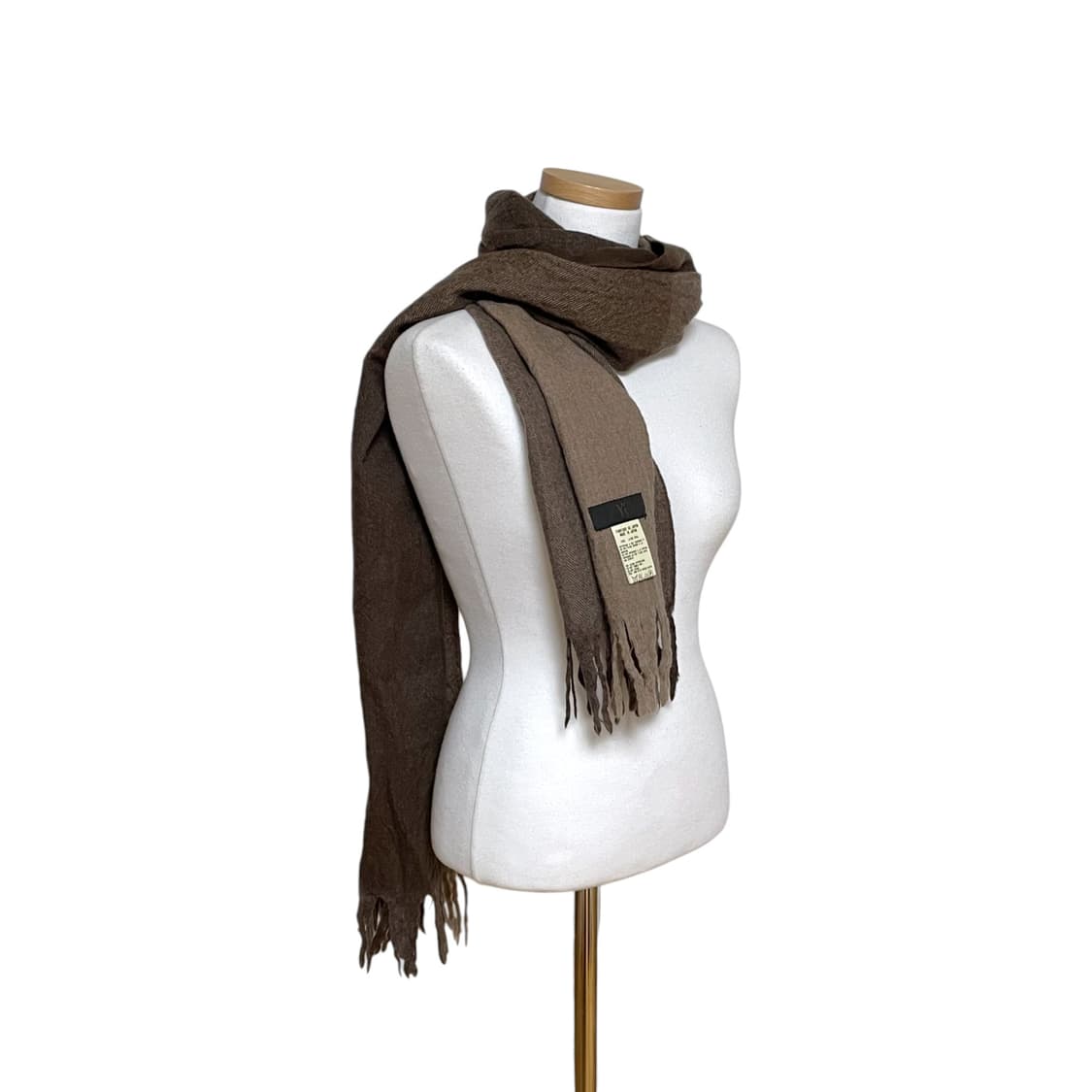 요지 야마모토 와이즈 울 머플러 상품이미지2