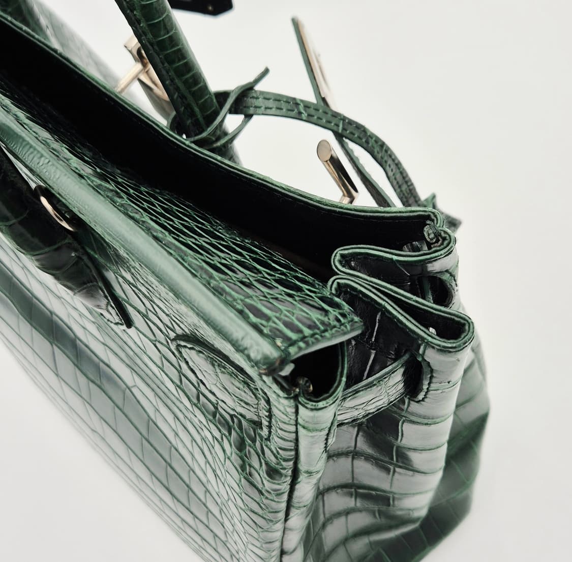 콜롬보 40 크로커 토트백 그린 점보 상품이미지8