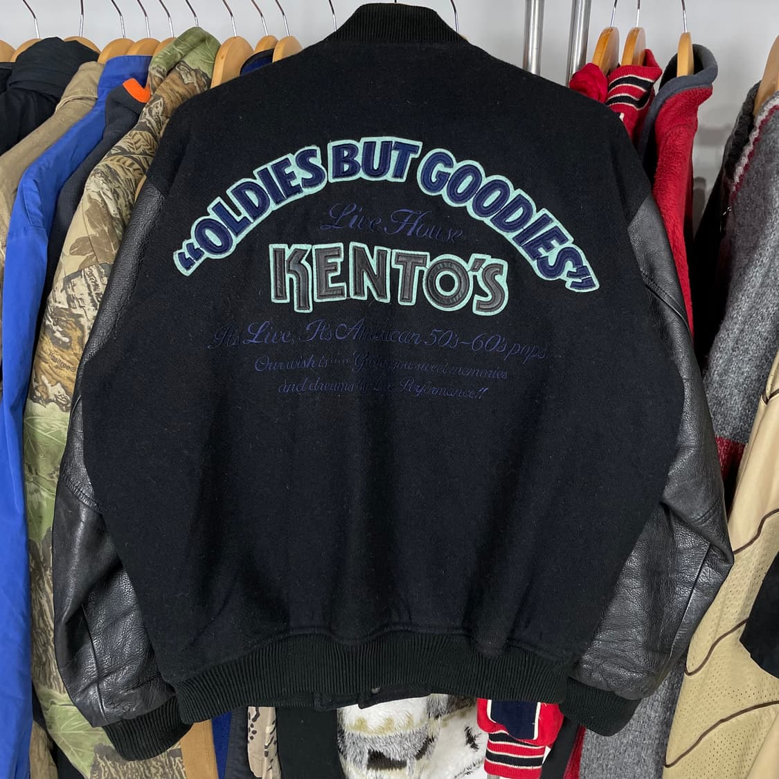 Kento’s Ginza 라이브하우스 바시티 자켓 상품이미지2