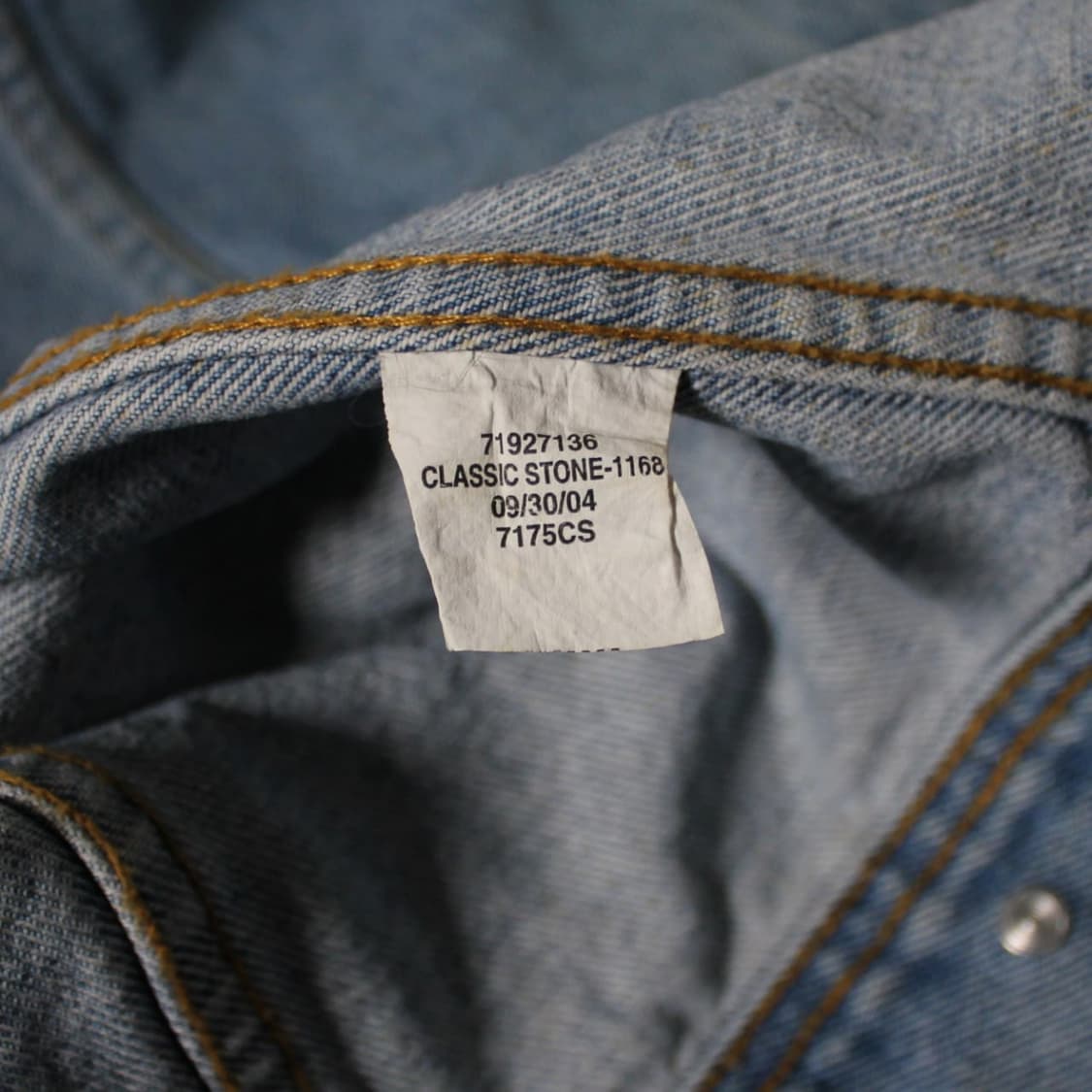 LEE 리 2004 Las Vegas 100주년 데님 자켓 L025 상품이미지7
