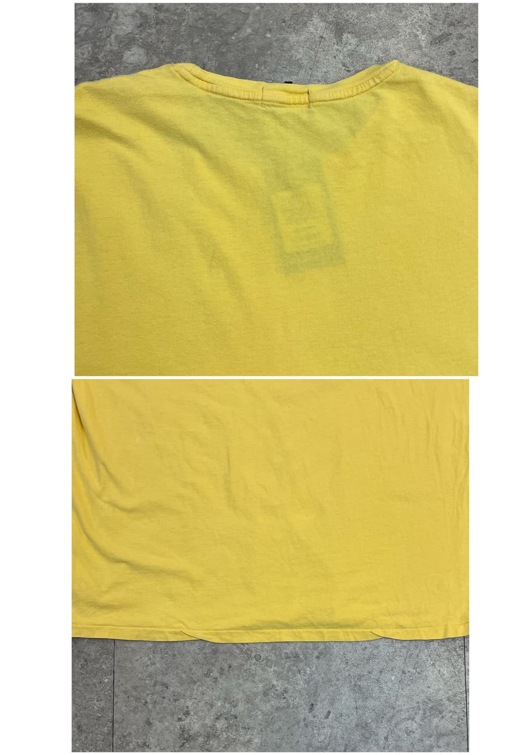 폴로 랄프로렌 베어 반팔티 옐로우 XL #csz3835 상품이미지9