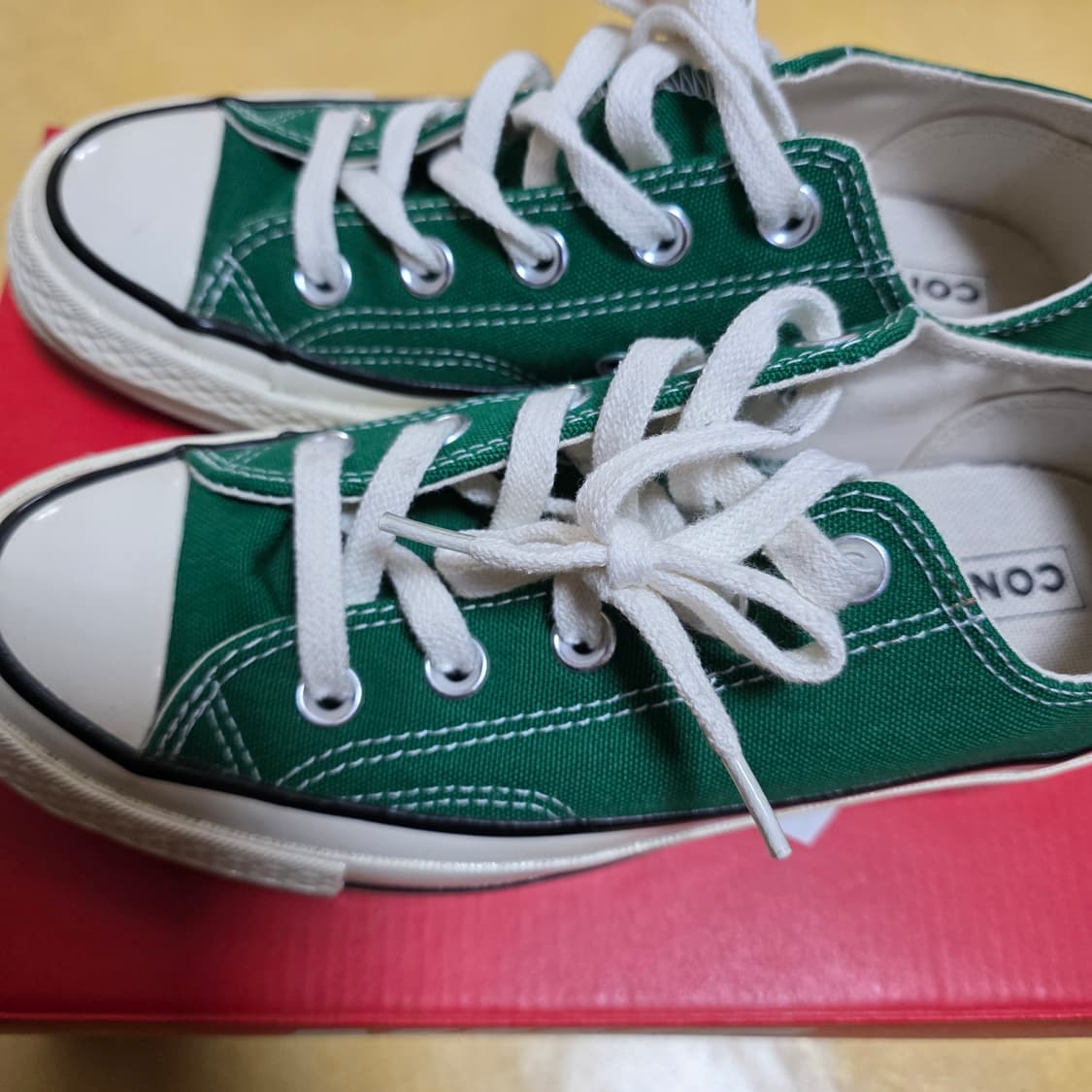 컨버스 척 70 빈티지 아마존그린 220사이즈 162057 척테일러C 상품이미지4