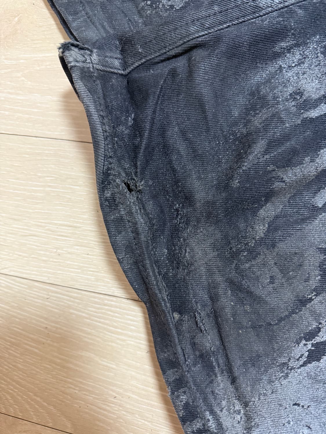 1) 에모스탠스클럽 펜타그램 코티드 플레어진 상품이미지5