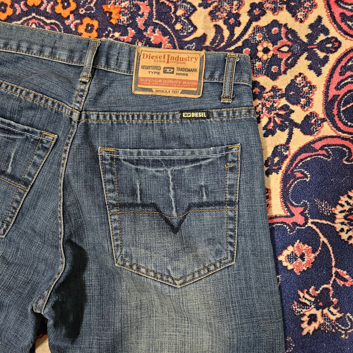 디젤(Diesel) 빈티지 포켓 워시드 데님 팬츠 30 상품이미지2