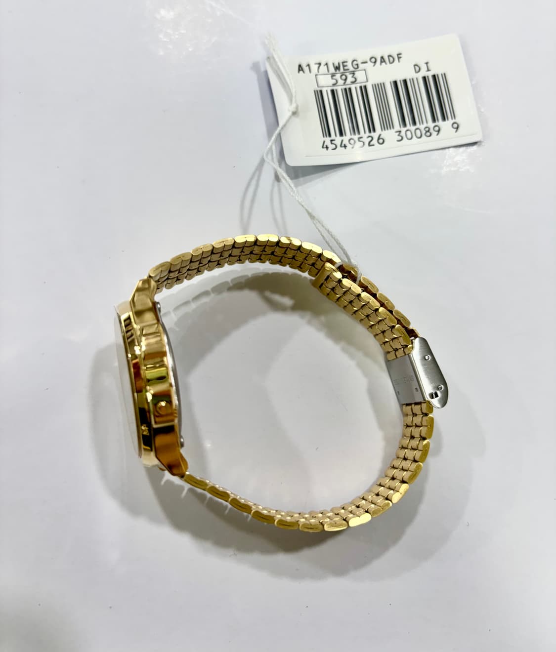 카시오 라운드 메탈 디지털 시계 새상품  상품이미지7