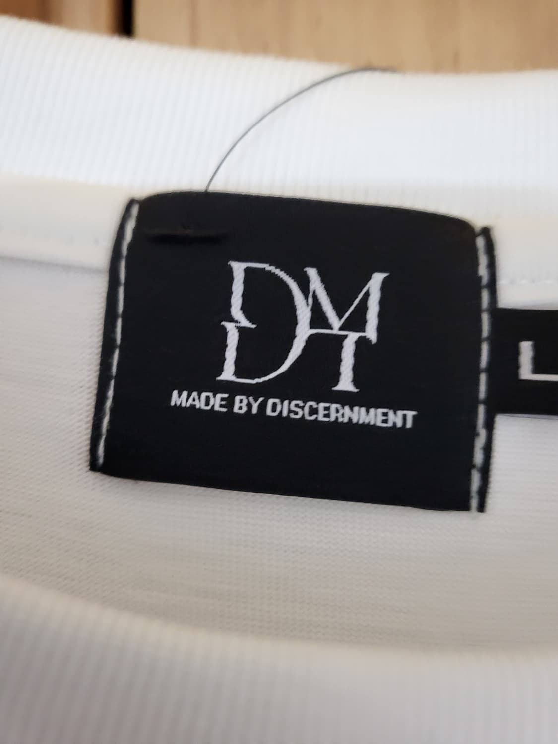 (미사용) DSMT 메탈 로고 화이트 티셔츠 L 상품이미지4