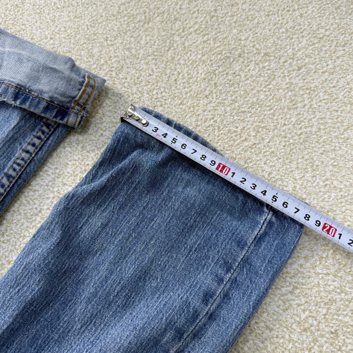 [W34 L32] 리바이스 502 워싱 데님팬츠 0106T1 상품이미지7