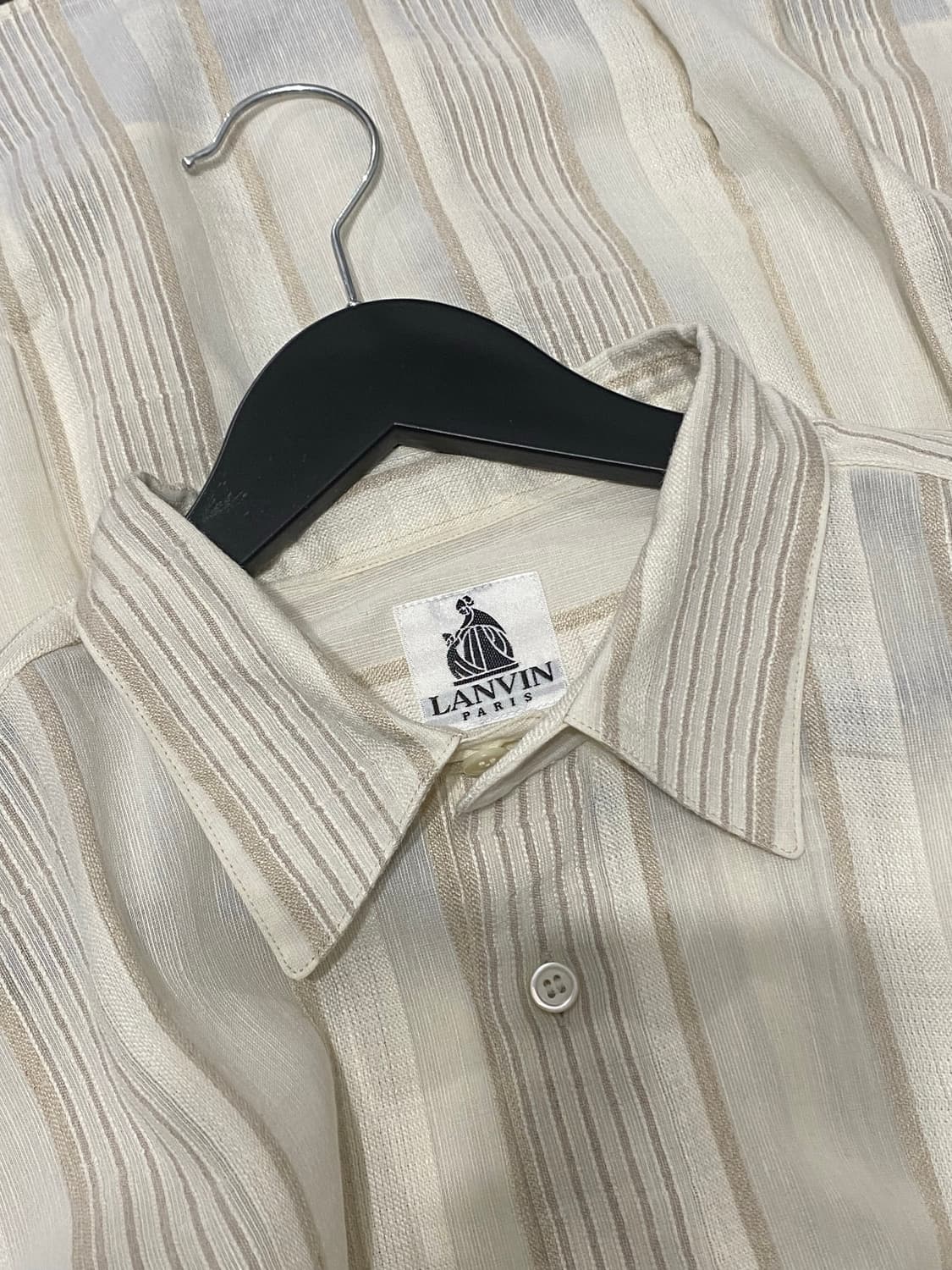 Lanvin 로고 스트라이프 셔츠 상품이미지5