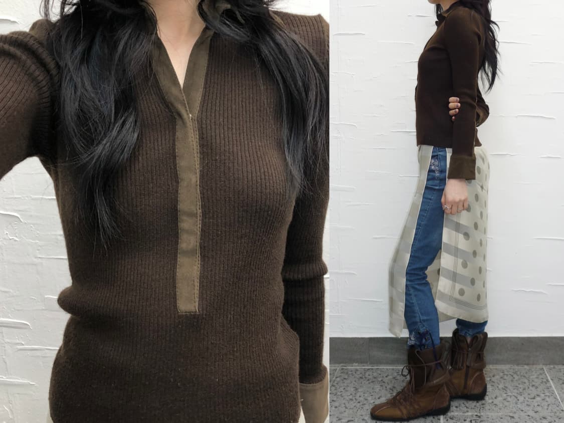 deep mocha knit 상품이미지2