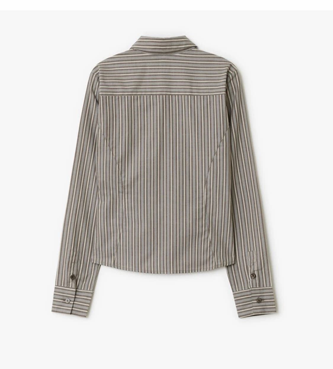 썬번 프로젝트 fitted stripe shirt 스트라이프 셔츠 상품이미지5